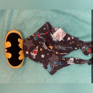 Batman little sleepies lovey